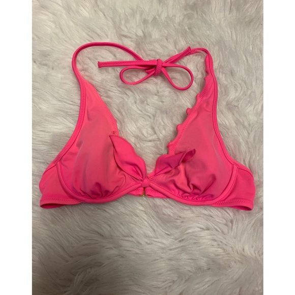 Victoria’s Secret Pink High Tie Halter Bikini Top - Picture 2 of 6